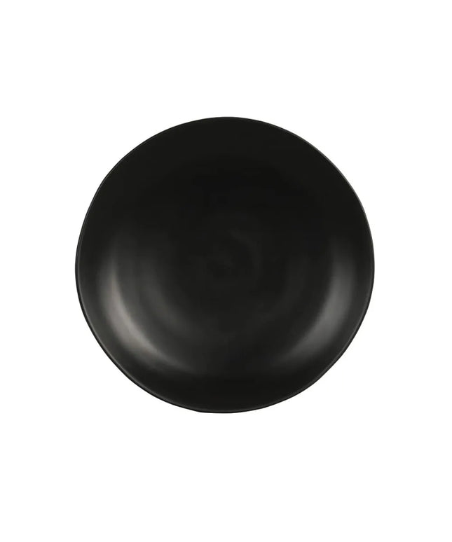 Đĩa Tròn Melamine Cal-Mil 24031-9-13 Hand Thrown 22.9 cm Màu Đen