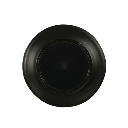 Đĩa Tròn Melamine Cal-Mil 24031-9-13 Hand Thrown 22.9 cm Màu Đen