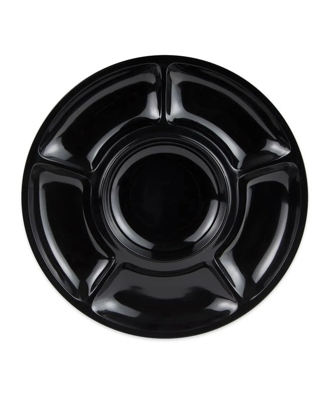 Đĩa Tròn Melamine GET APS-6-BK 35.6 cm - Đen