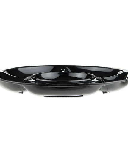 Đĩa Tròn Melamine GET APS-6-BK 35.6 cm - Đen