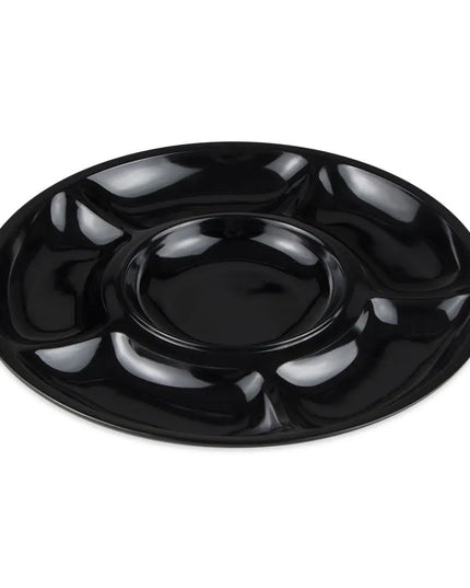 Đĩa Tròn Melamine GET APS-6-BK 35.6 cm - Đen