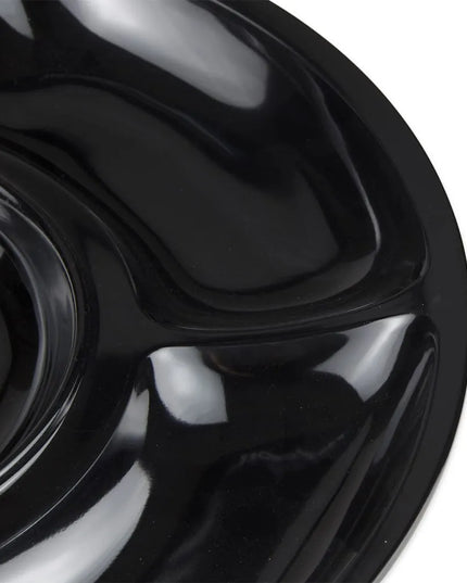 Đĩa Tròn Melamine GET APS-6-BK 35.6 cm - Đen