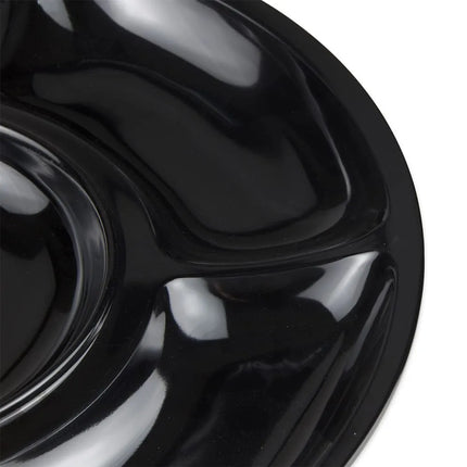 Đĩa Tròn Melamine GET APS-6-BK 35.6 cm - Đen
