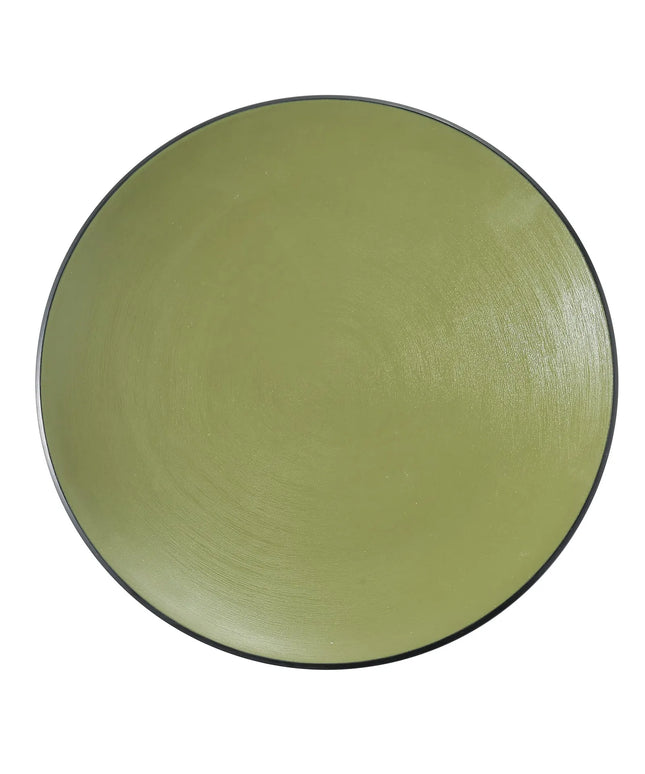 Đĩa Tròn Melamine Yanco BM-111GR 29.2 cm, Xanh Lá