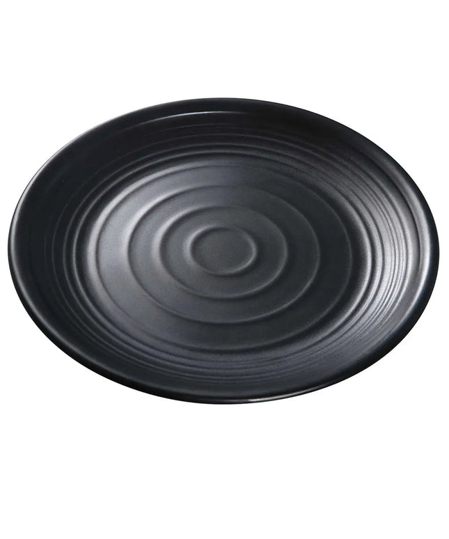 Đĩa Tròn Melamine Yanco BP-1009 22.9 cm - Đen