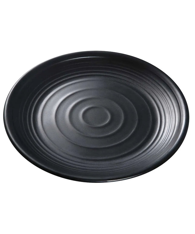 Đĩa Tròn Melamine Yanco BP-1011 26.7 cm, Đen