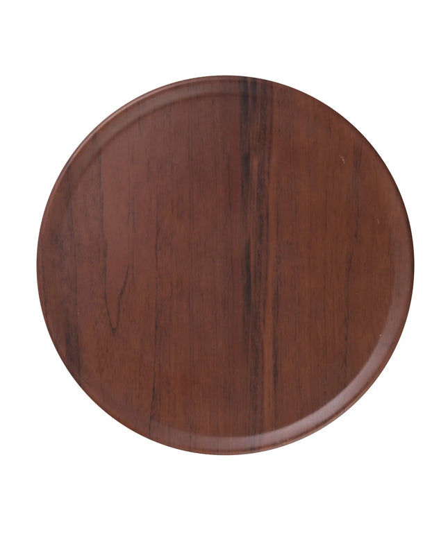 Đĩa Tròn Melamine Yanco WL-1110 26 cm, Vân Gỗ