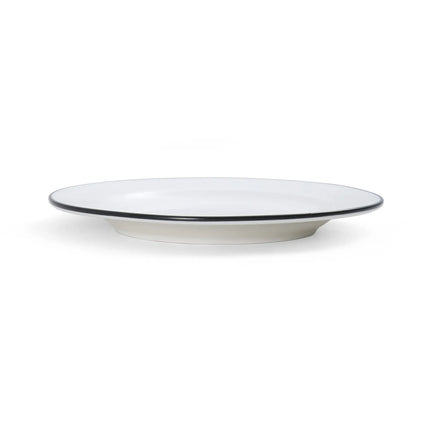 Đĩa Tròn Mikasa Hospitality Bistro 17.8 cm - Sứ, Màu Black Pinstripe (5260366)