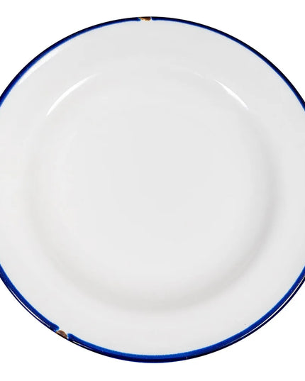 Đĩa Tròn Oneida Tin Tin™ 21 cm - Sứ Porcelain, Trắng Xanh (L2105008133)