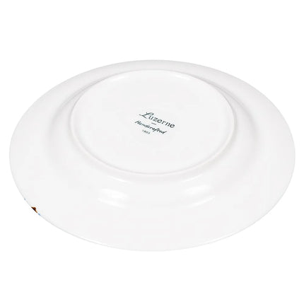 Đĩa Tròn Oneida Tin Tin™ 21 cm - Sứ Porcelain, Trắng Xanh (L2105008133)