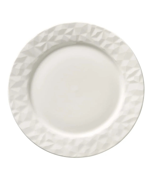 Đĩa Tròn Status Libbey 988001139 22.9 cm - Sứ, Màu Trắng