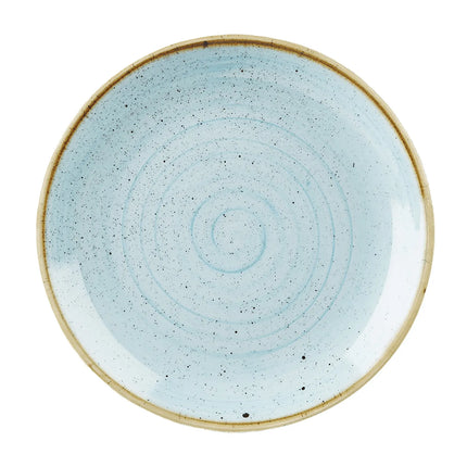 Đĩa Tròn Stonecast Churchill 26cm - Gốm, Xanh Vỏ Trứng Vịt (SDESEV101)