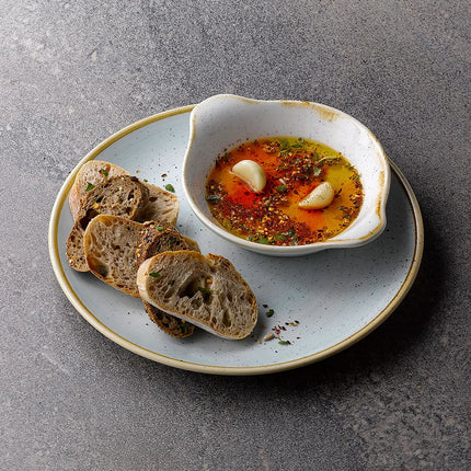 Đĩa Tròn Stonecast Churchill 26cm - Gốm, Xanh Vỏ Trứng Vịt (SDESEV101)
