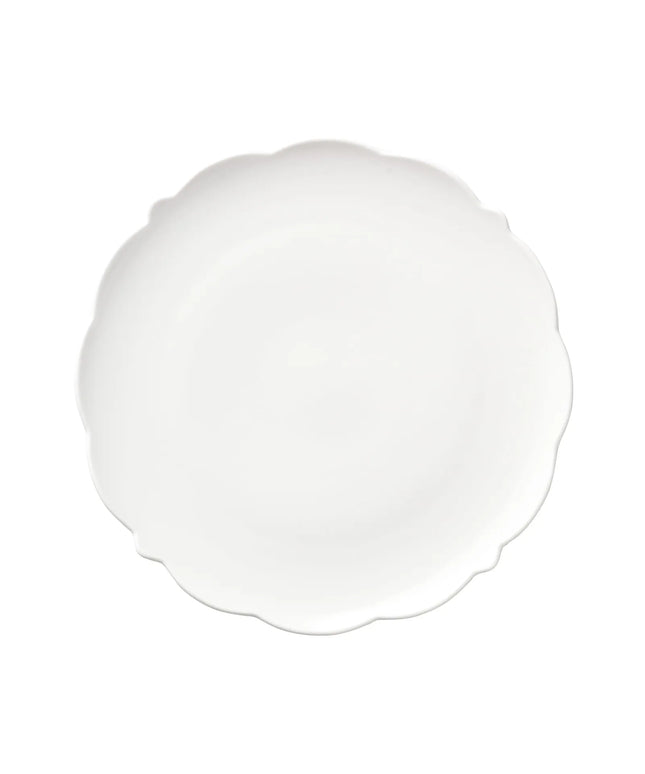 Đĩa Tròn Sứ Libbey 977709012 Astor Chân Đế 30.5 cm, Trắng