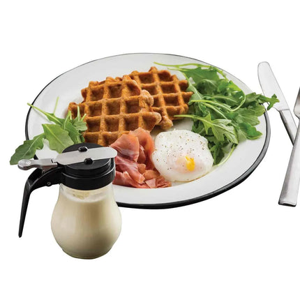 Đĩa Tròn Tablecraft 80019 25.4 cm Tráng Men - Sứ, Màu Trắng Kem