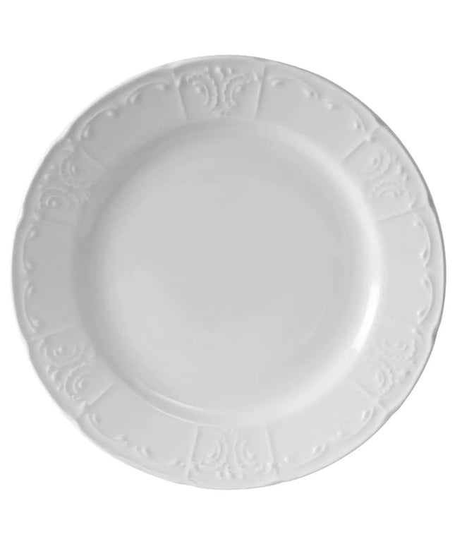 Đĩa Tròn Tuxton CHA-111 Chicago 28.3 cm - Sứ, Màu Porcelain White