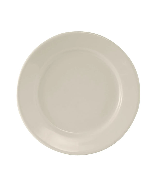 Đĩa Tròn Tuxton TRE-022 21.3cm Dòng Reno - Gốm, Màu American White/Eggshell