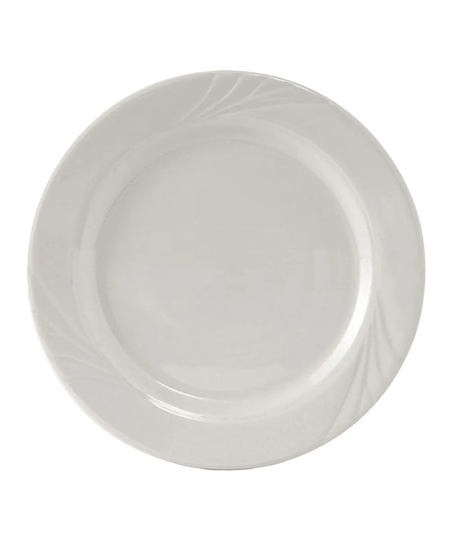 Đĩa Tròn Tuxton YPA-090 Sonoma 22.9cm - Gốm, Trắng Sứ