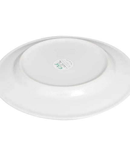 Đĩa Tròn Universal CAC 26.7 cm - Sứ, Super White (UVS-16)
