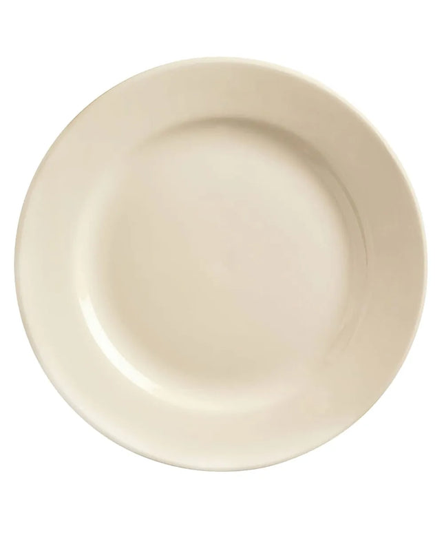 Đĩa Tròn Viền Cuộn Libbey PWC-37 27.9 cm, Stoneware, Princess White