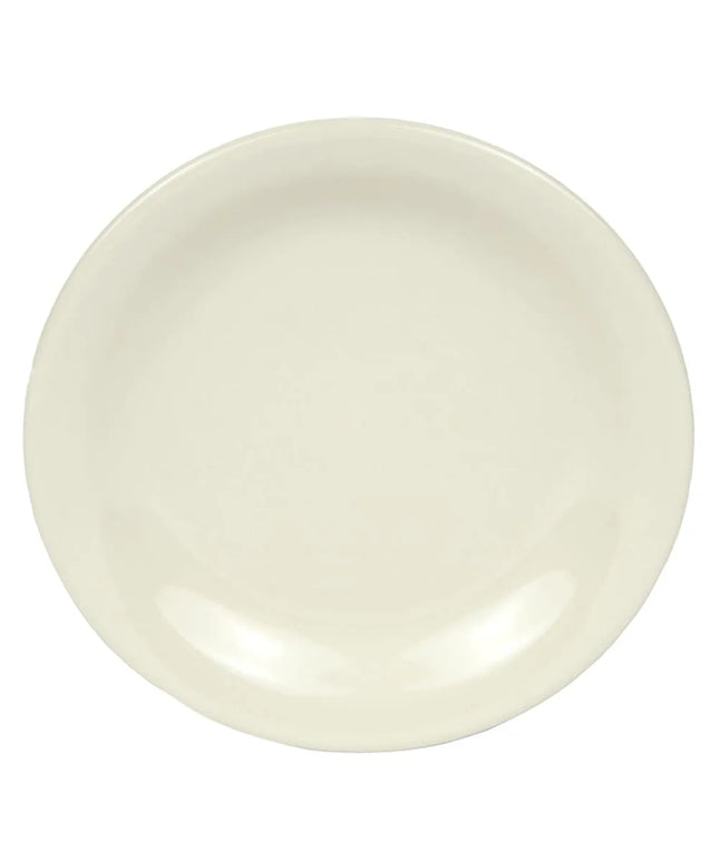 Đĩa Tròn Viền Hẹp Libbey NR-6 16.5 cm - Sứ Stoneware, Trắng Kingsmen