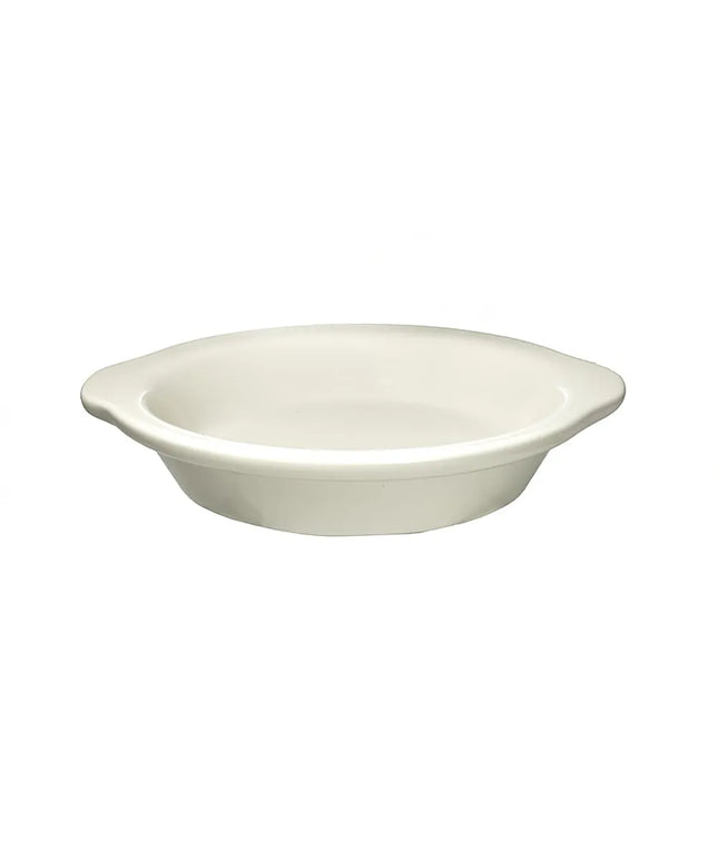 Đĩa Trứng Shirred ITI SEGG-625-AW Hình Oval 296 ml - Gốm Trắng American White