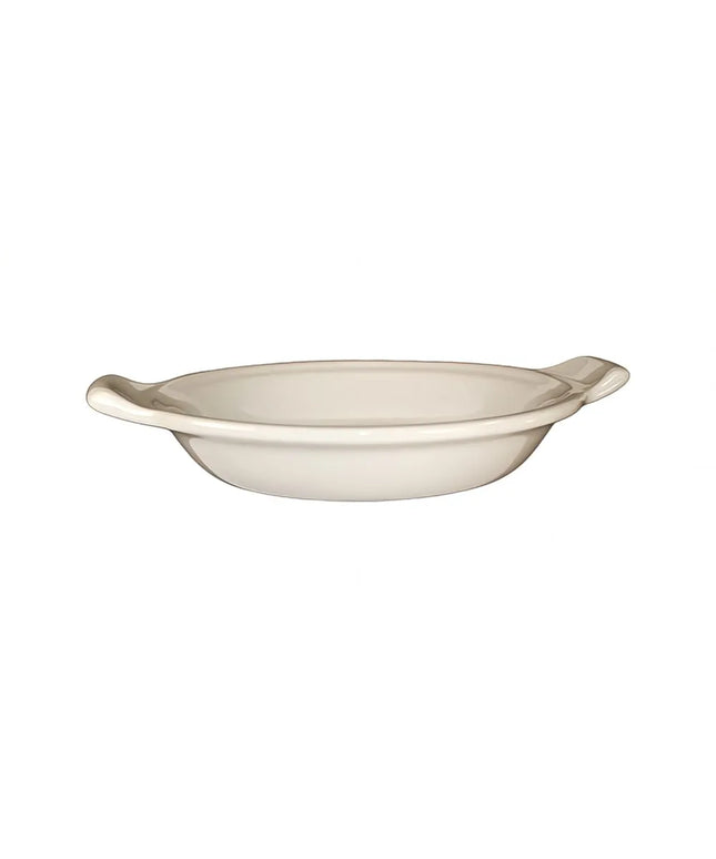 Đĩa Trứng Tròn ITI SEGG-65 281 ml - Gốm, Trắng American