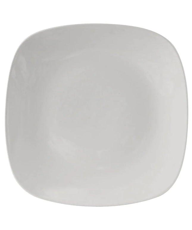 Đĩa Vuông DuraTux®© Tuxton BWH-110C 28.3 cm, Gốm, Trắng