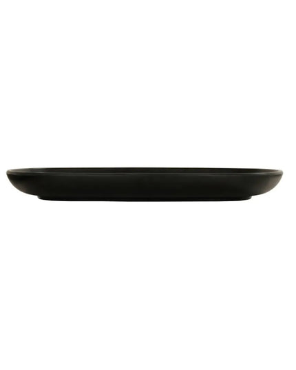 Đĩa Vuông Melamine Cal-Mil 24007-10-13 Oslo 25.4 cm Màu Đen
