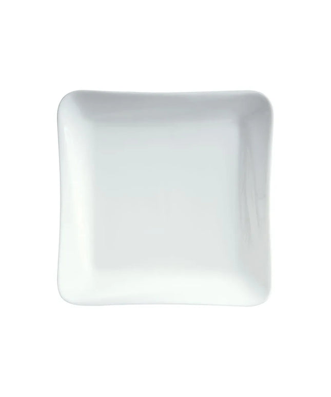 Đĩa Vuông Nghiêng Cameo China 707-71 17.1 cm - Gốm Sứ, Trắng