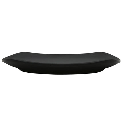 Đĩa Vuông Nhựa Melamine GET 22.9cm, Màu Đen (P-875-BK)