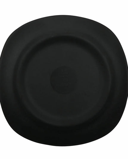 Đĩa Vuông Nhựa Melamine GET 22.9cm, Màu Đen (P-875-BK)