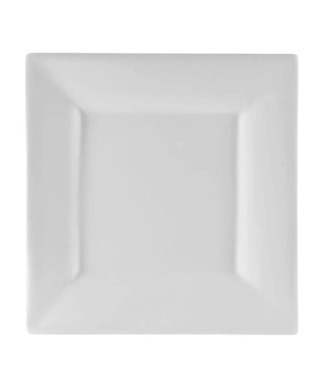 Đĩa Vuông Sứ 10 Strawberry Street WTR-10SQ 25.7 cm, Trắng