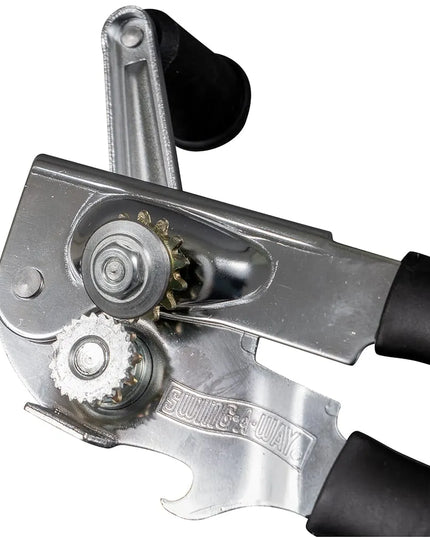 Dụng Cụ Mở Hộp Thủ Công Focus 6090 Swing-A-Way® Easy Crank Tay Cầm Dài, Màu Đen