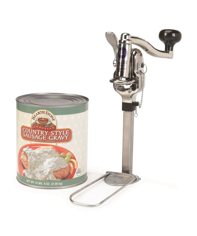 Dụng Cụ Mở Hộp Thủ Công Gắn Cố Định Nemco 56050-1 Truyền Động Không Bánh Răng, Sức Chứa 10 Hộp, Inox Nhôm