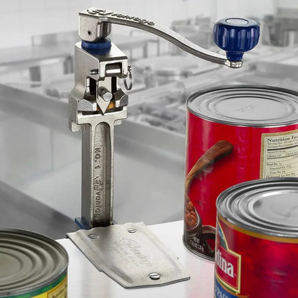 Dụng Cụ Mở Hộp Thủ Công Gắn Mặt Bàn Edlund EDV-1PB (10100) Đế Mạ Chrome, Inox