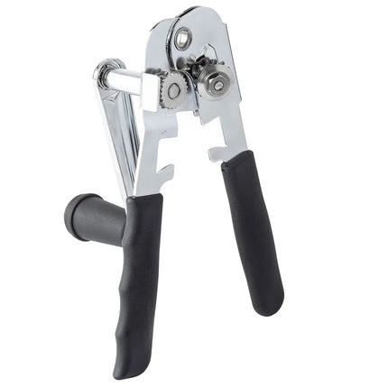 Dụng Cụ Mở Hộp Thủ Công Tablecraft 10518BK Tay Quay Mạ Chrome, Màu Đen
