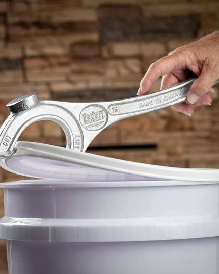 Dụng Cụ Mở Thùng E-Z Pail Tablecraft 15 Mở Và Đóng Lại Được, Nhôm
