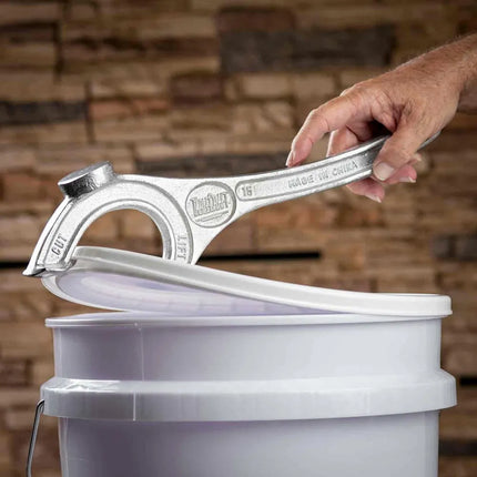 Dụng Cụ Mở Thùng E-Z Pail Tablecraft 15 Mở Và Đóng Lại Được, Nhôm