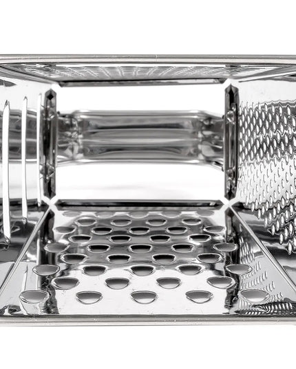 Dụng Cụ Nạo Phô Mai Vuông Browne 3199 - 2 Mặt Nạo & 2 Mặt Cắt, Inox