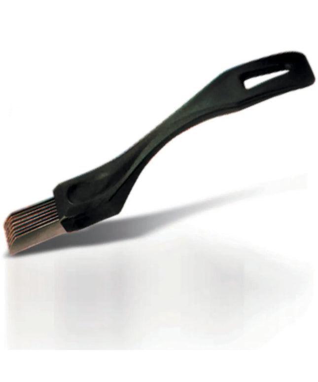 Dụng Cụ Thái Lát Đa Năng Cầm Tay Louis Tellier N8008 17.5 cm - Lưỡi Thép Không Gỉ, Tay Cầm Nhựa Đen