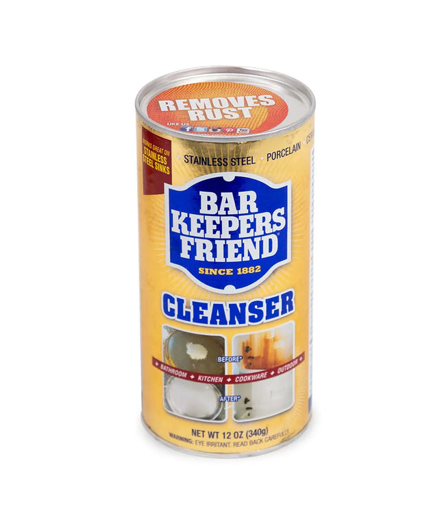 Dung Dịch Vệ Sinh Thép Không Gỉ John Boos BKF-P12 Bar Keepers Friend 355 ml