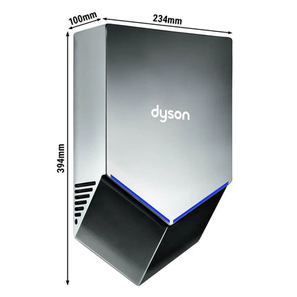 Dyson Máy Sấy Tay Tự Động Airblade V - Niken - 1kW - Khô Trong 12 Giây - 2x HEPA