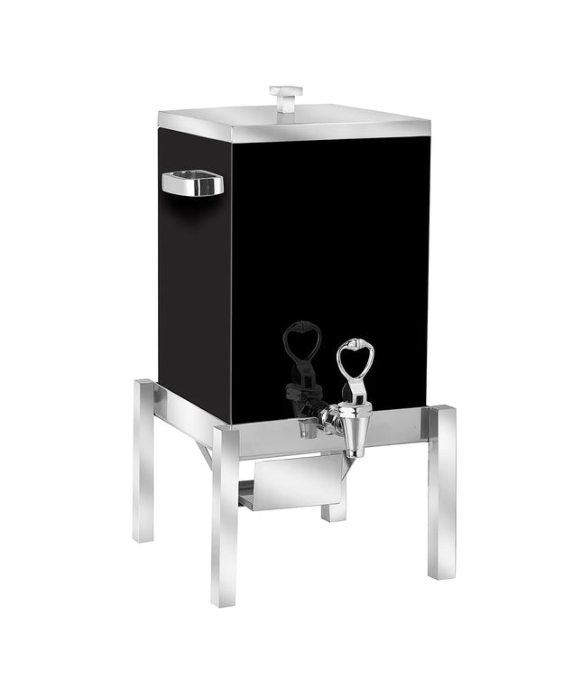 Eastern Tabletop 3153MB 3 gal Square Low Volume Low Volume Dispenser Coffee Urn w/ 1 Tank, Chafing Fuel