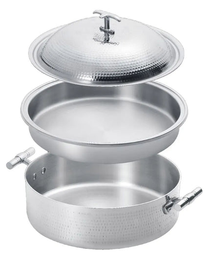 Eastern Tabletop 5904H 4 qt Round Induction Chafing Dish w/ Lift Off Lid, Stainless Steel