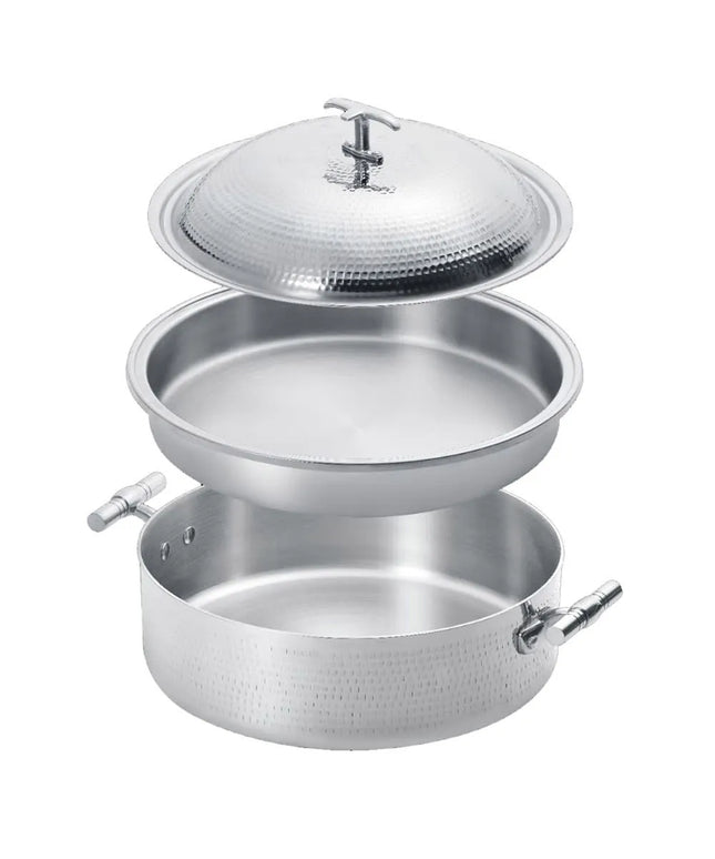 Eastern Tabletop 5904H 4 qt Round Induction Chafing Dish w/ Lift Off Lid, Stainless Steel