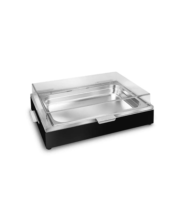 Eastern Tabletop 9080MB 8 qt Cold Rectangular Chafer w/ Hinged Lid