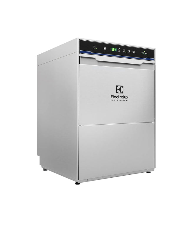 Electrolux Professional ELECTROLUX | Commercial Digital Glasswasher – 400 mm Basket-Drain Pump-Detergent/Rinse Aid Pumps