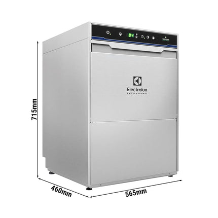 Electrolux Professional ELECTROLUX | Commercial Digital Glasswasher – 400 mm Basket-Drain Pump-Detergent/Rinse Aid Pumps