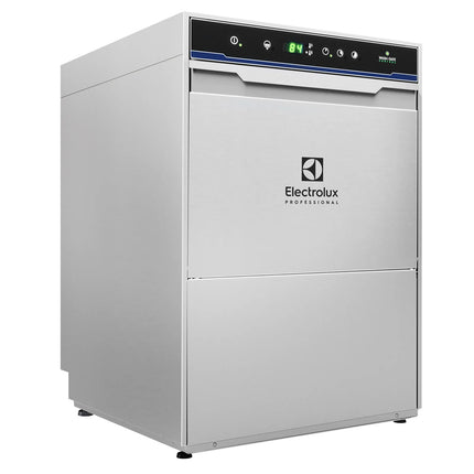 Electrolux Professional ELECTROLUX | Commercial Digital Glasswasher – 400 mm Basket-Drain Pump-Detergent/Rinse Aid Pumps